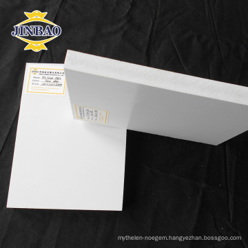 JINBAO high gloss white pvc celuka panels forex sheet for Kitchen Cabinet
